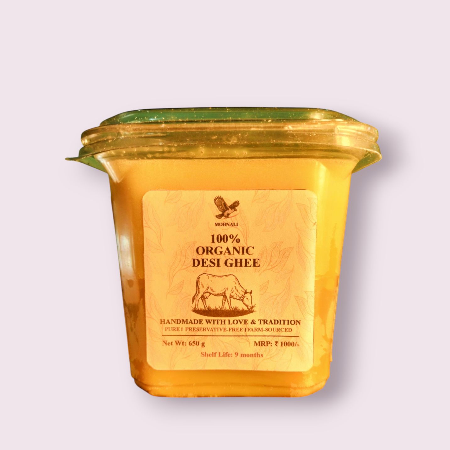 ✨ 100% Organic Desi Ghee Handmade with Love & Tradition